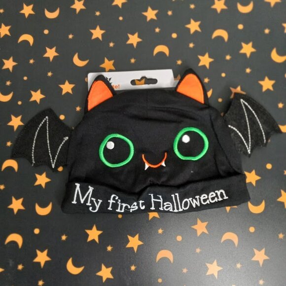 Bat :My First Halloween" Beenie - Picture 1 of 3